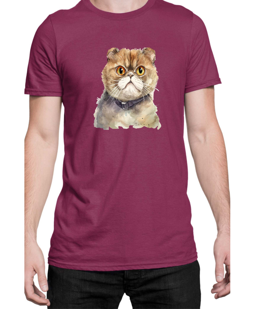 Мъжка Тениска Funny Cats Breeds Foldex