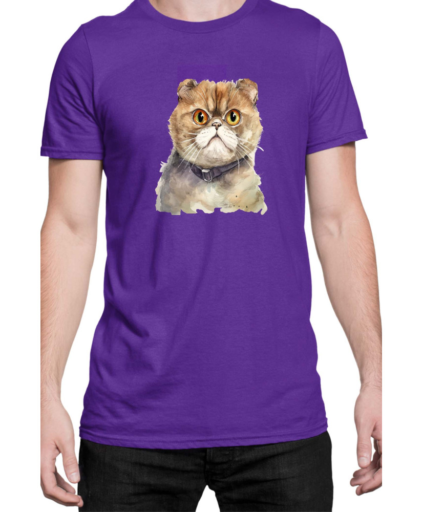 Мъжка Тениска Funny Cats Breeds Foldex