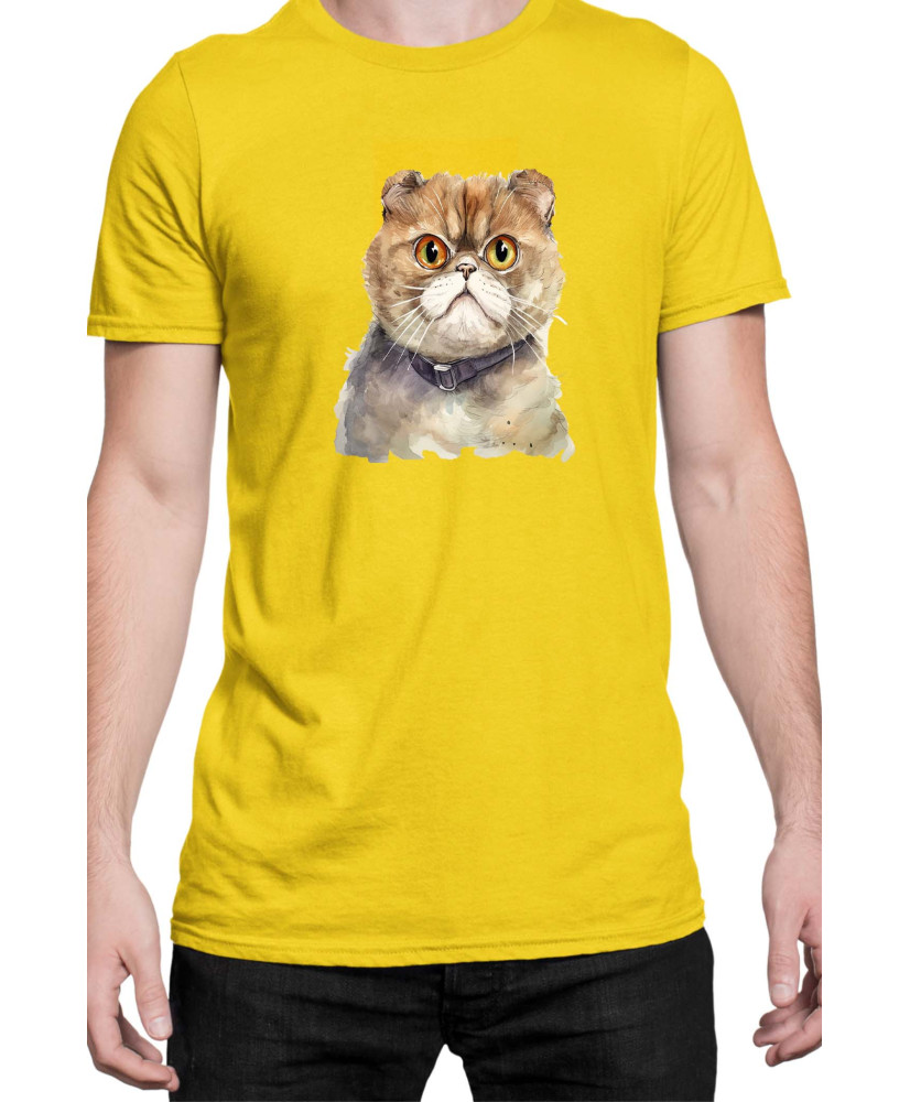 Мъжка Тениска Funny Cats Breeds Foldex