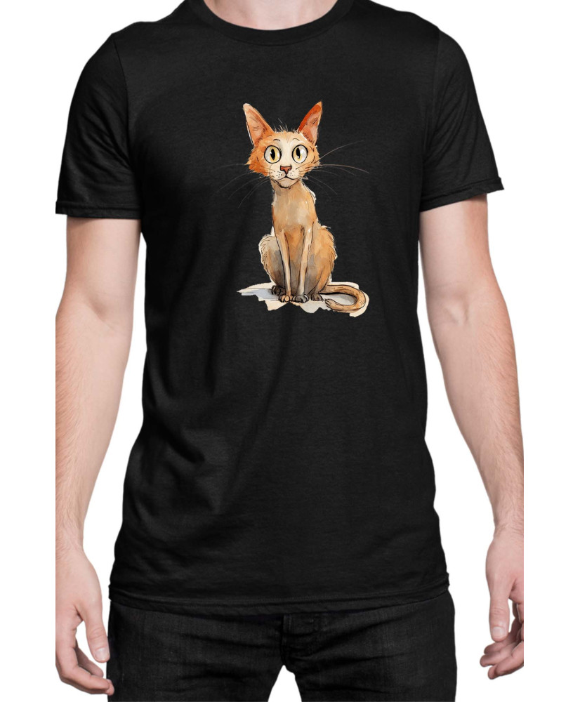 Мъжка Тениска Funny Cats Breeds Javanese 1
