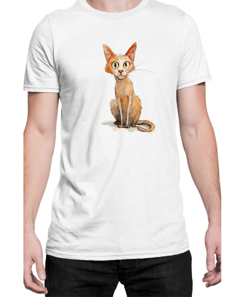 Мъжка Тениска Funny Cats Breeds Javanese 1