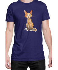 Мъжка Тениска Funny Cats Breeds Javanese 1