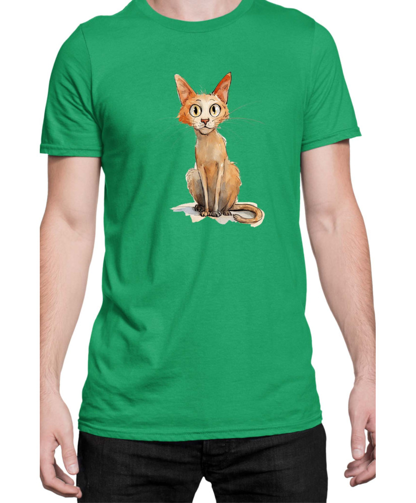 Мъжка Тениска Funny Cats Breeds Javanese 1