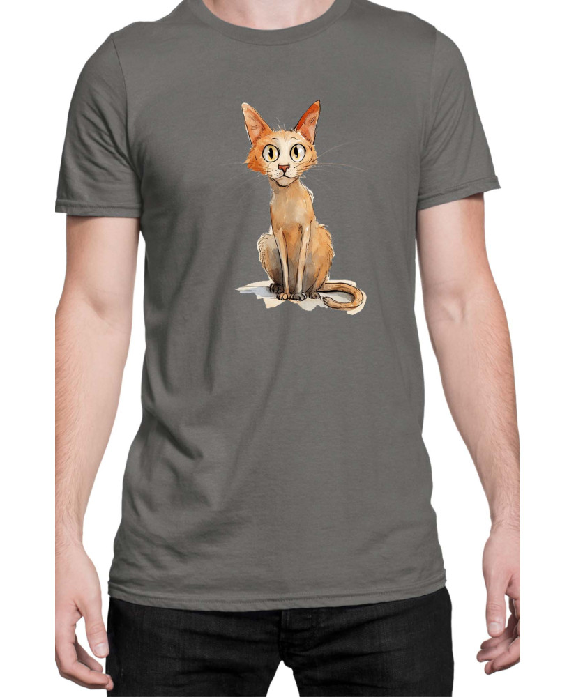 Мъжка Тениска Funny Cats Breeds Javanese 1