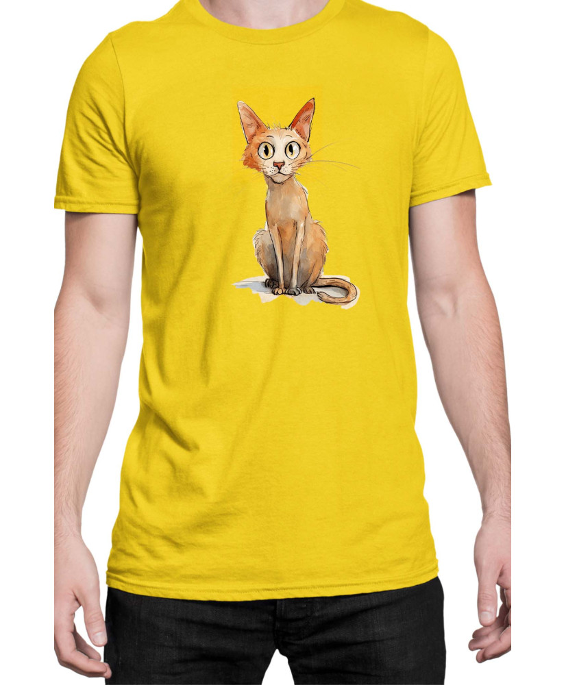 Мъжка Тениска Funny Cats Breeds Javanese 1