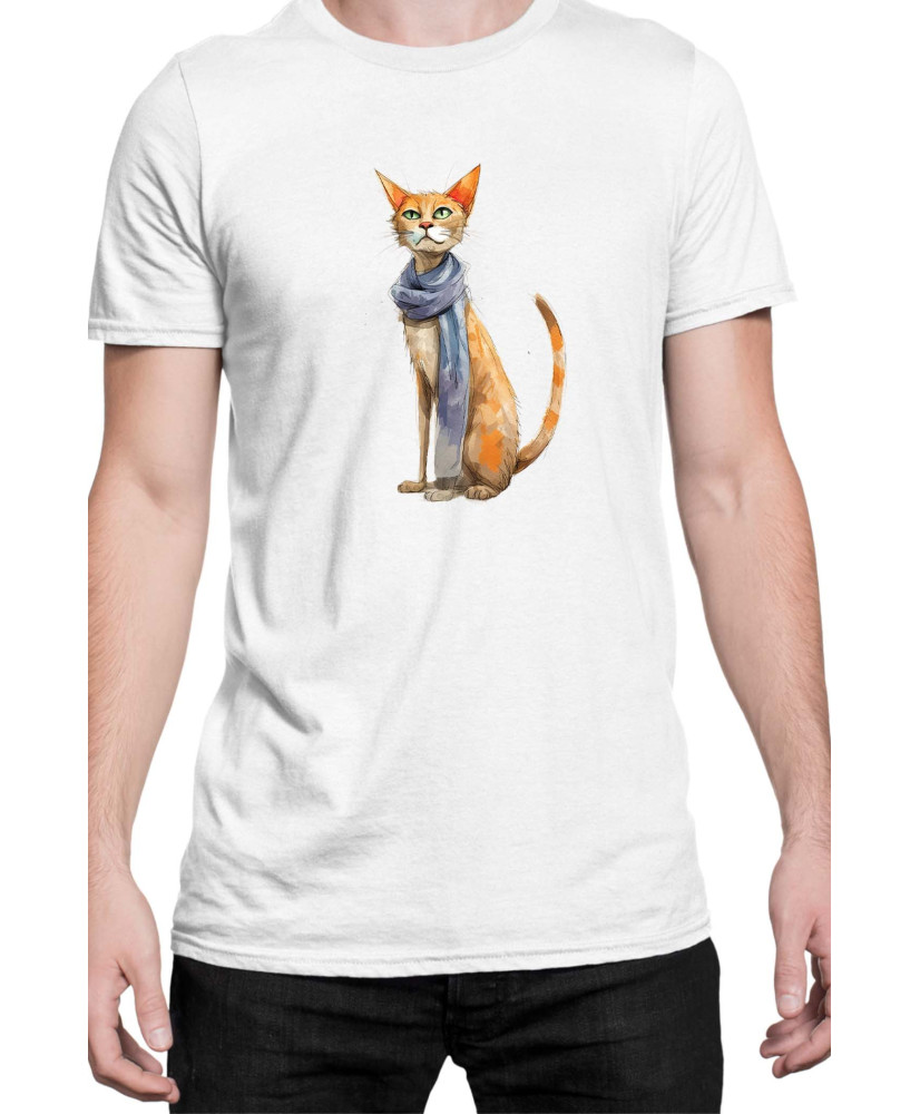 Мъжка Тениска Funny Cats Breeds Javanese 2