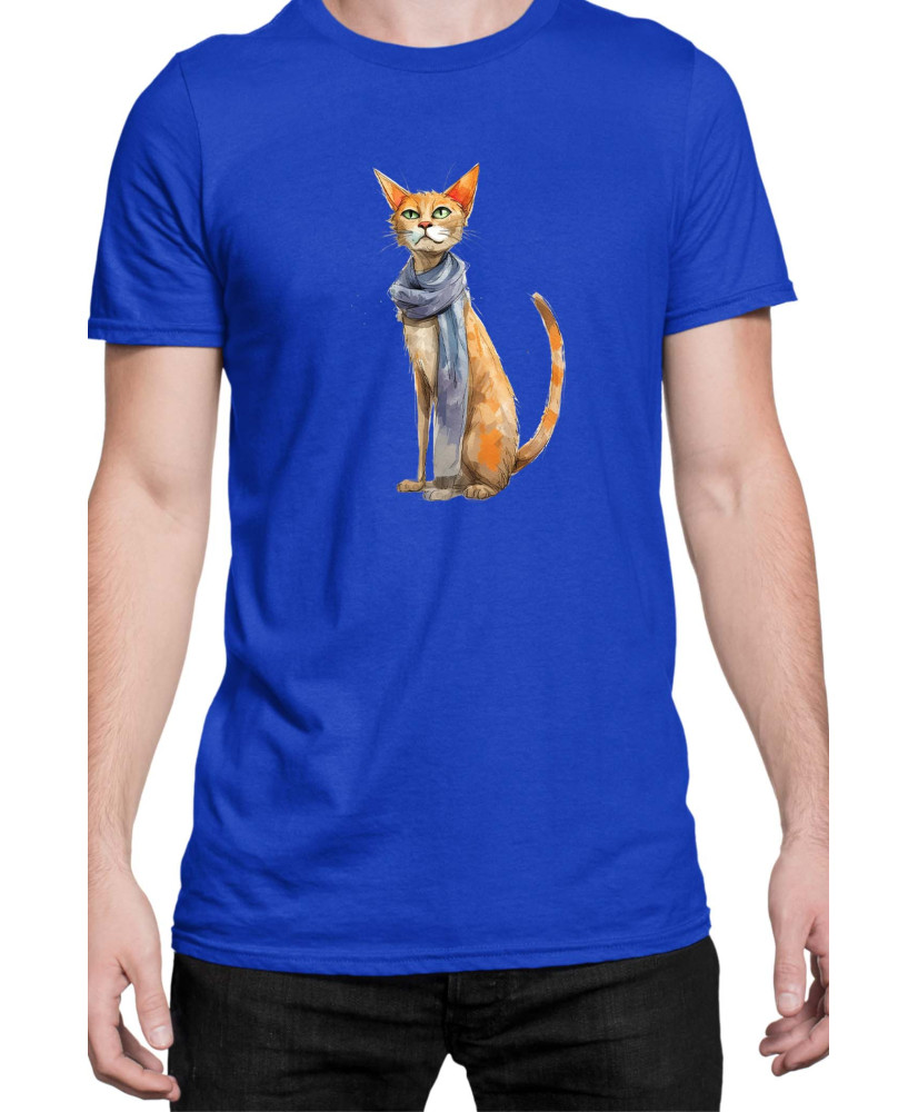 Мъжка Тениска Funny Cats Breeds Javanese 2