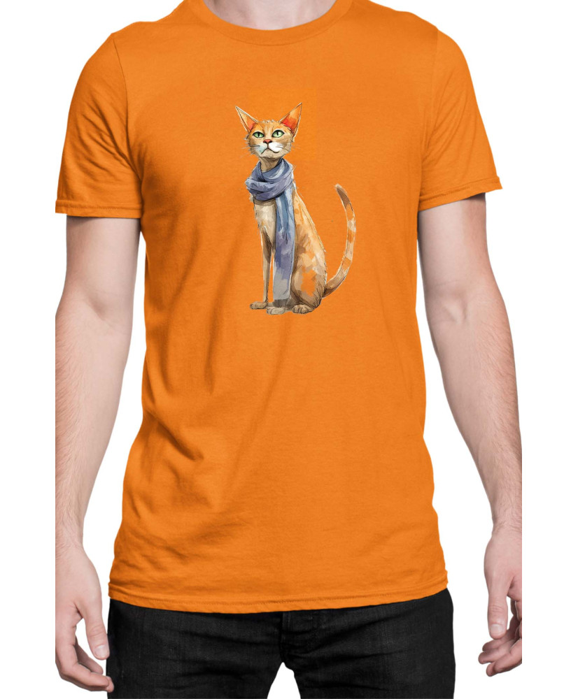 Мъжка Тениска Funny Cats Breeds Javanese 2