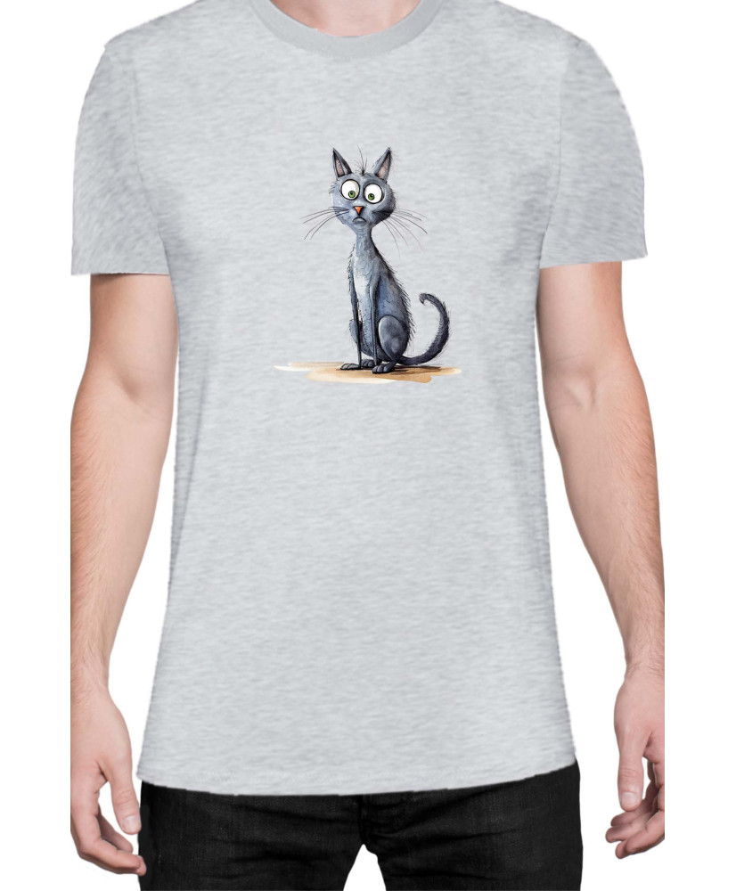 Мъжка Тениска Funny Cats Breeds Korat
