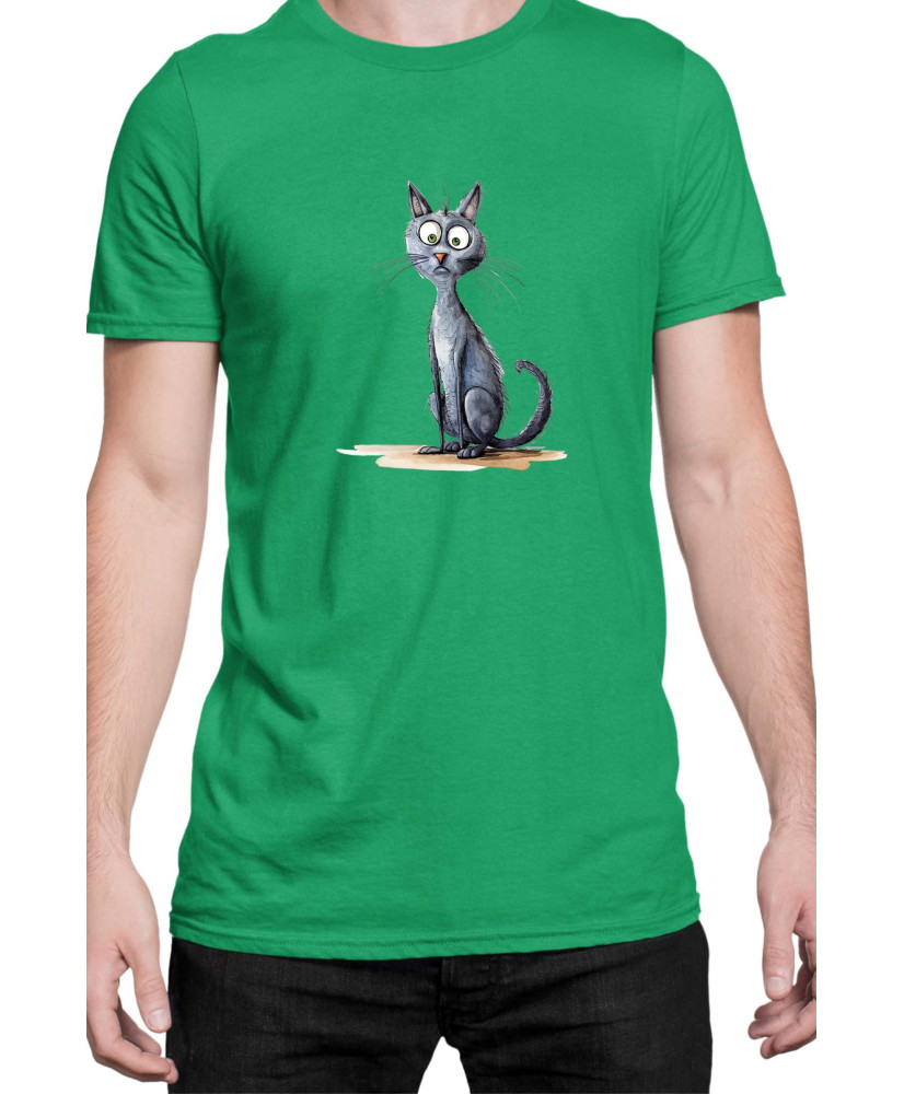 Мъжка Тениска Funny Cats Breeds Korat