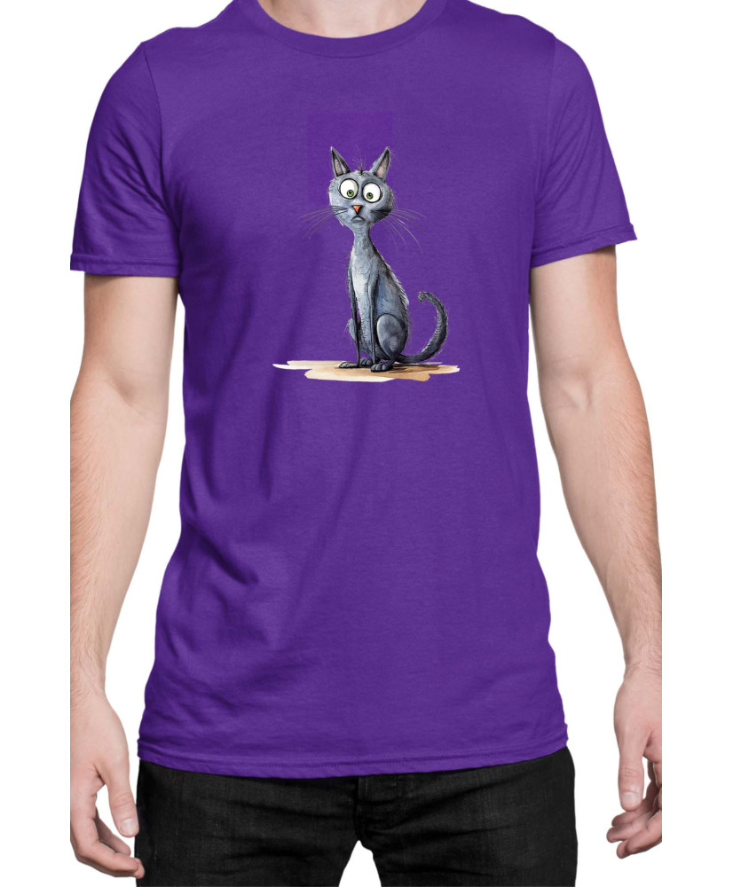 Мъжка Тениска Funny Cats Breeds Korat