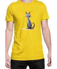 Мъжка Тениска Funny Cats Breeds Korat