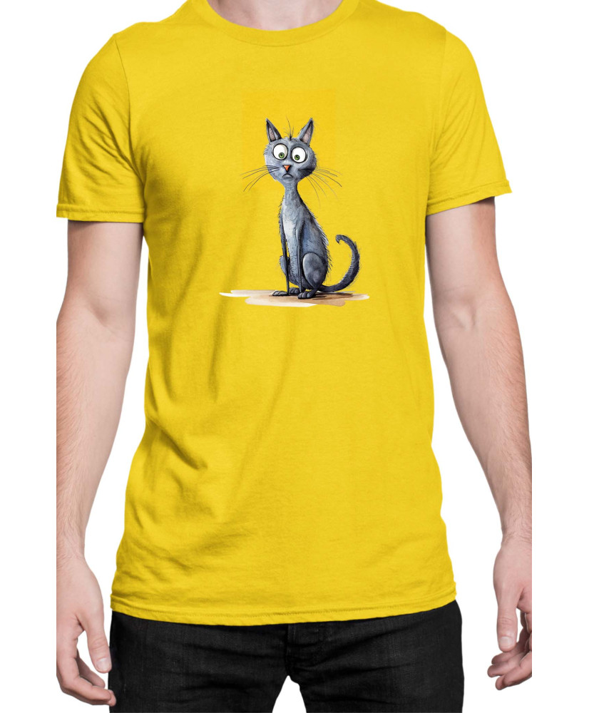 Мъжка Тениска Funny Cats Breeds Korat
