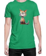 Мъжка Тениска Funny Cats Breeds Munchkin 1