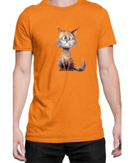 Мъжка Тениска Funny Cats Breeds Munchkin 1