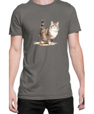 Мъжка Тениска Funny Cats Breeds Munchkin 2