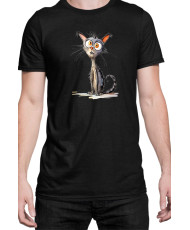 Мъжка Тениска Funny Cats Breeds Oriental Shorthair