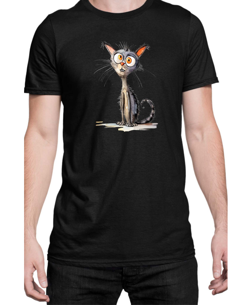 Мъжка Тениска Funny Cats Breeds Oriental Shorthair