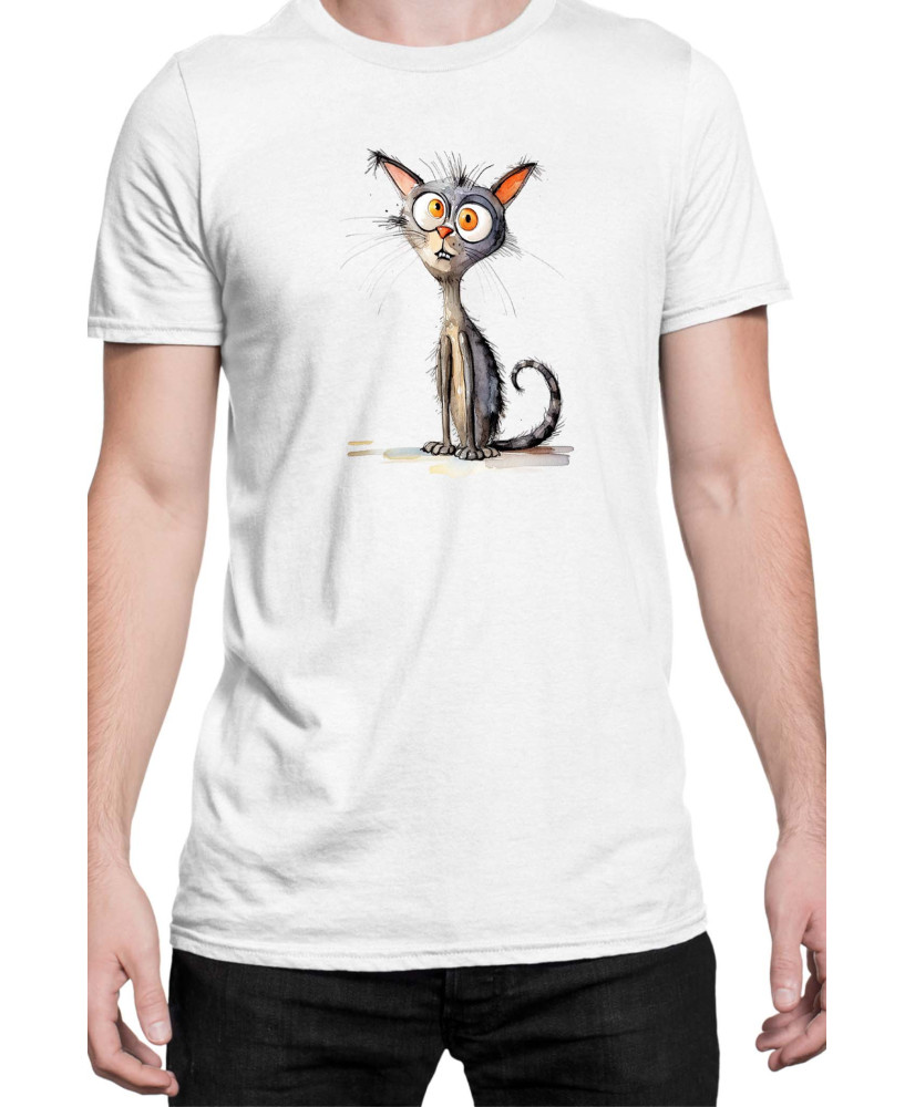 Мъжка Тениска Funny Cats Breeds Oriental Shorthair