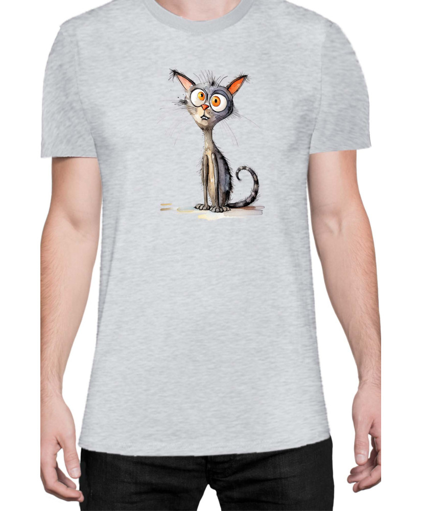 Мъжка Тениска Funny Cats Breeds Oriental Shorthair