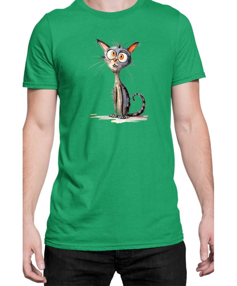 Мъжка Тениска Funny Cats Breeds Oriental Shorthair