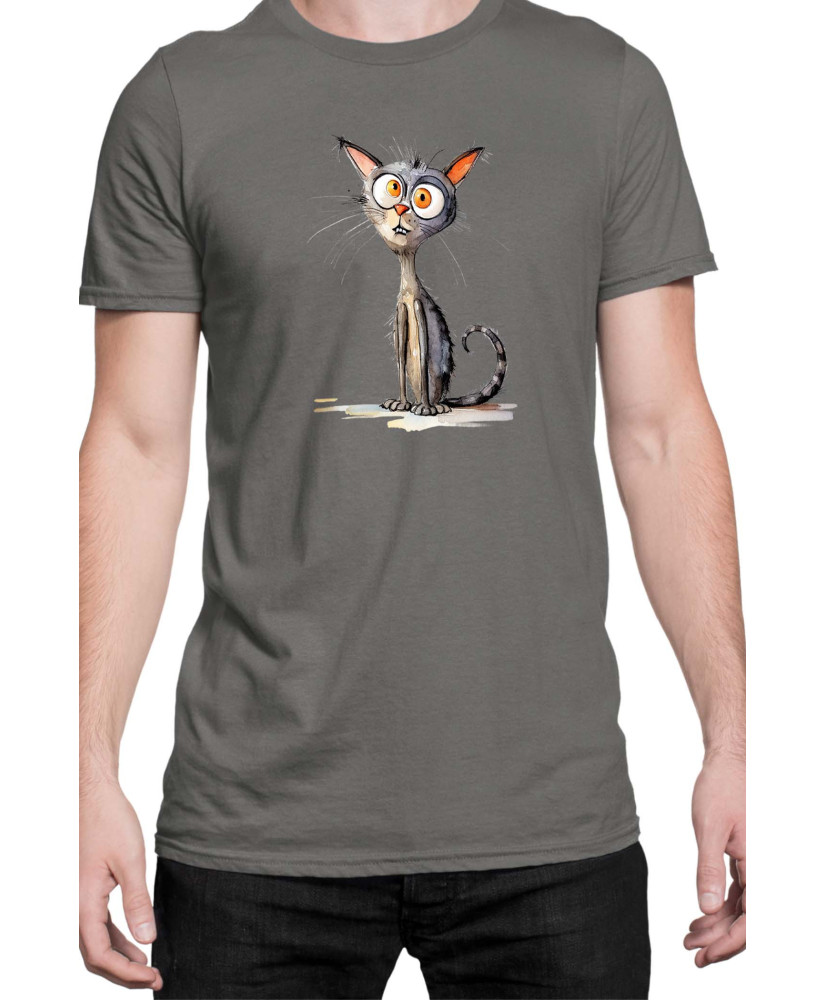 Мъжка Тениска Funny Cats Breeds Oriental Shorthair