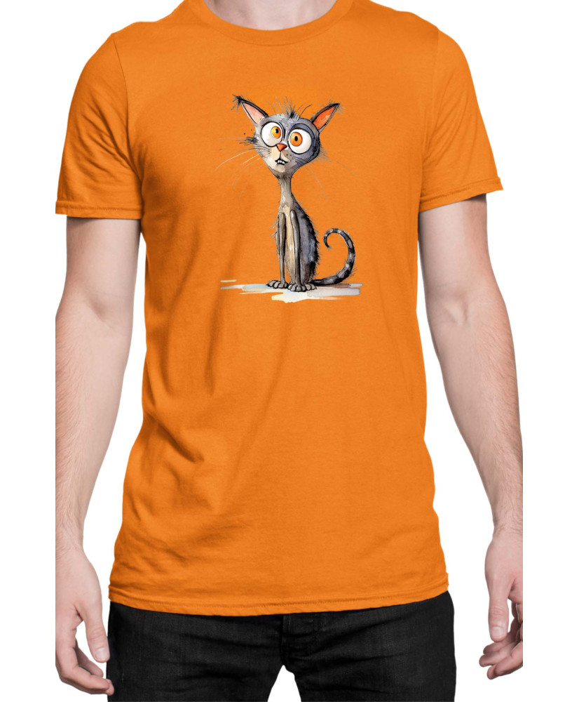 Мъжка Тениска Funny Cats Breeds Oriental Shorthair