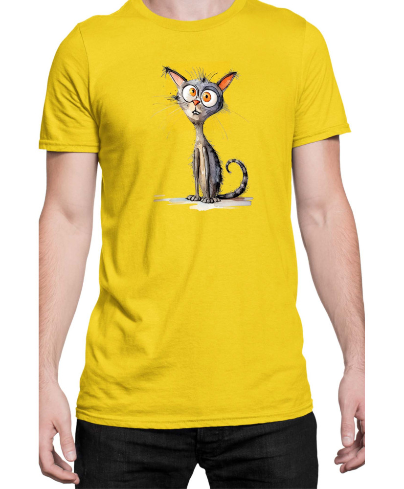 Мъжка Тениска Funny Cats Breeds Oriental Shorthair