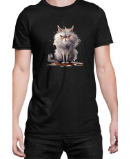 Мъжка Тениска Funny Cats Breeds Persian