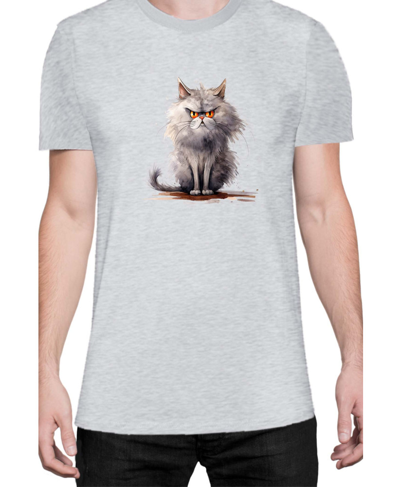 Мъжка Тениска Funny Cats Breeds Persian