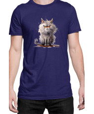 Мъжка Тениска Funny Cats Breeds Persian