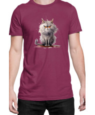 Мъжка Тениска Funny Cats Breeds Persian