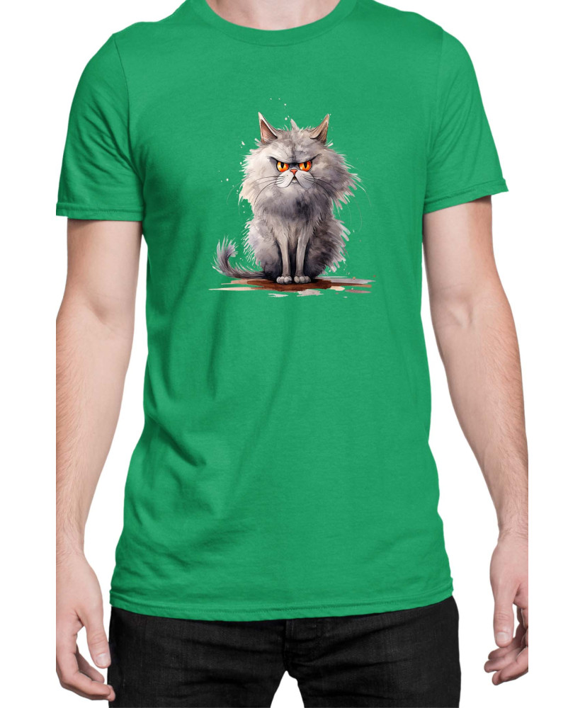 Мъжка Тениска Funny Cats Breeds Persian