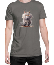 Мъжка Тениска Funny Cats Breeds Persian