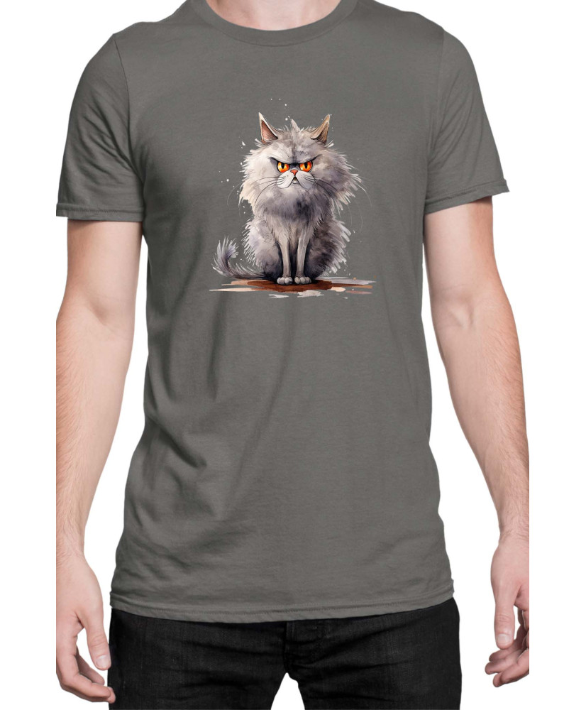 Мъжка Тениска Funny Cats Breeds Persian