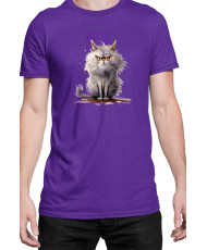 Мъжка Тениска Funny Cats Breeds Persian
