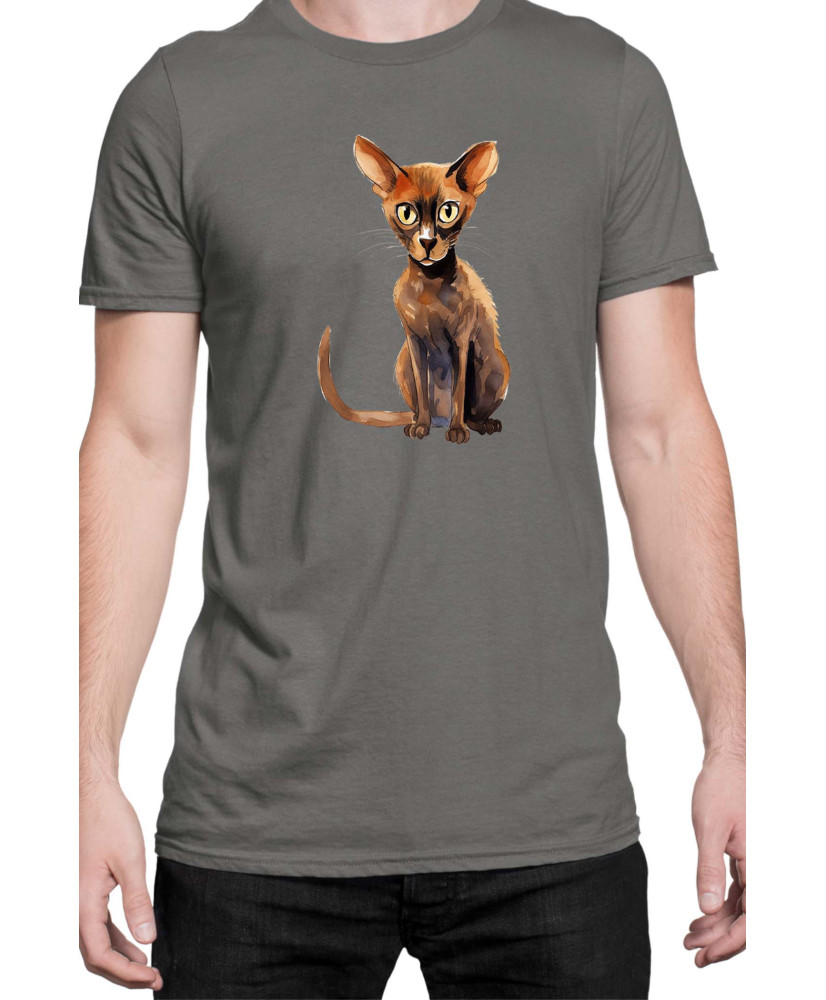 Мъжка Тениска Funny Cats Breeds Peterbald