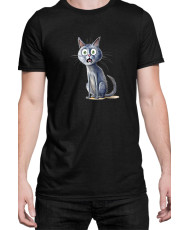Мъжка Тениска Funny Cats Breeds Russian Blue 1