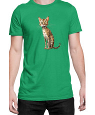 Мъжка Тениска Funny Cats Breeds Savannah