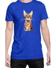 Мъжка Тениска Funny Cats Breeds Serengeti