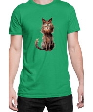 Мъжка Тениска Funny Cats Breeds York Chocolate