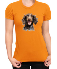 Дамска Тениска Funny Dogs Breeds American Water Spaniel 01