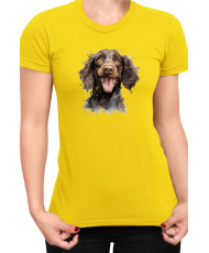 Дамска Тениска Funny Dogs Breeds American Water Spaniel 01