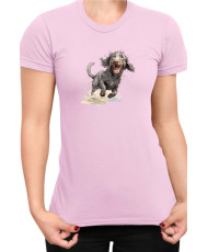 Дамска Тениска Funny Dogs Breeds American Water Spaniel 02