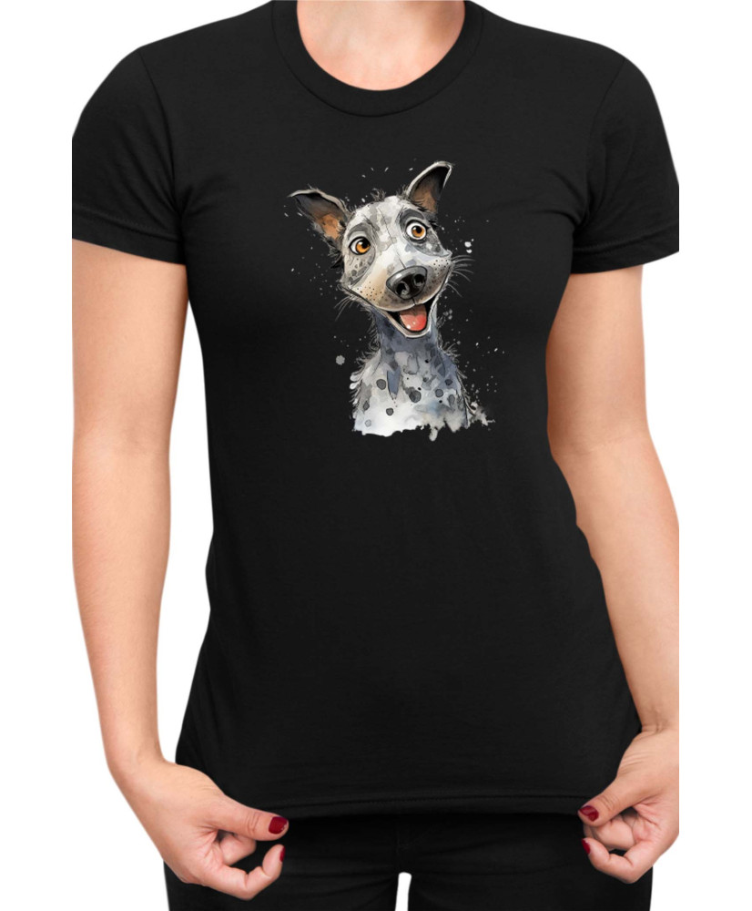Дамска Тениска Funny Dogs Breeds Australian Cattle Dog