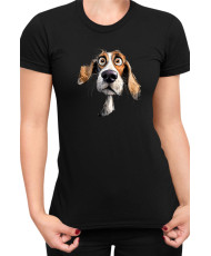 Дамска Тениска Funny Dogs Breeds Beagle 02