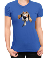 Дамска Тениска Funny Dogs Breeds Beagle 02