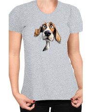 Дамска Тениска Funny Dogs Breeds Beagle 02