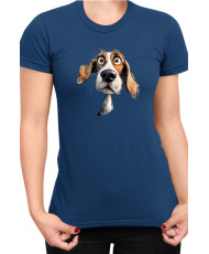 Дамска Тениска Funny Dogs Breeds Beagle 02