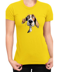 Дамска Тениска Funny Dogs Breeds Beagle 02